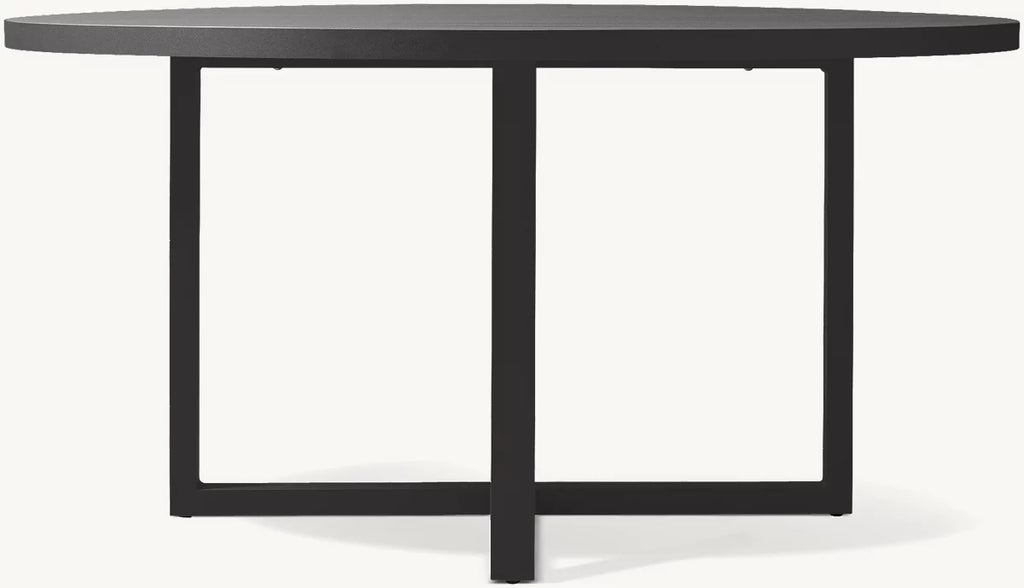 TABLE DE SALLE À MANGER RONDE – PANTELLERIA ALUMINIUM