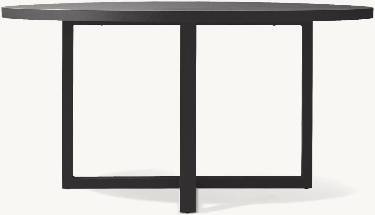 TABLE DE SALLE À MANGER RONDE – PANTELLERIA ALUMINIUM