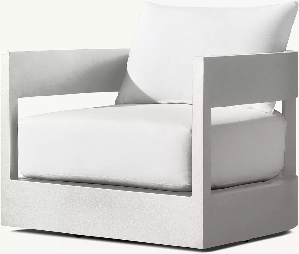 FAUTEUIL PIVOTANT - FORMENTERA ALUMINIUM