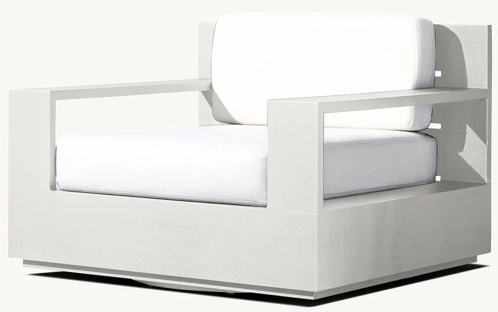 FAUTEUIL PIVOTANT - RAVELLO ALUMINIUM