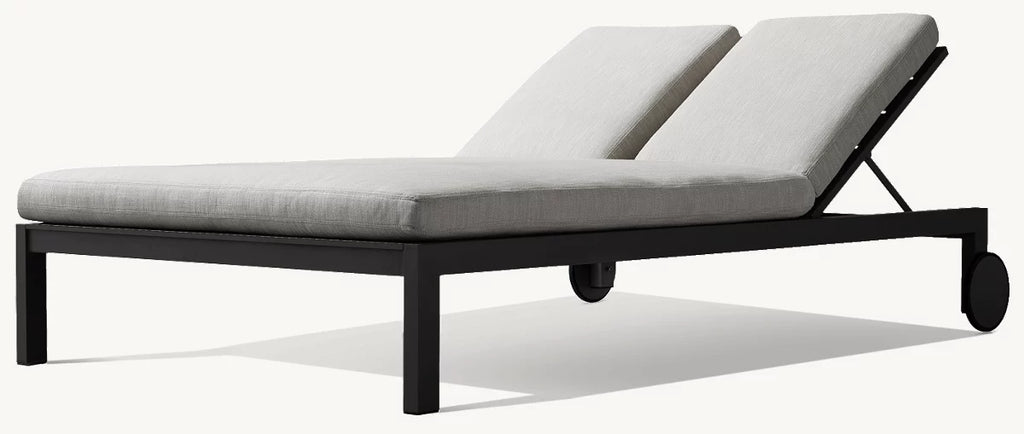 CHAISE LONGUE DOUBLE - PANTELLERIA ALUMINIUM