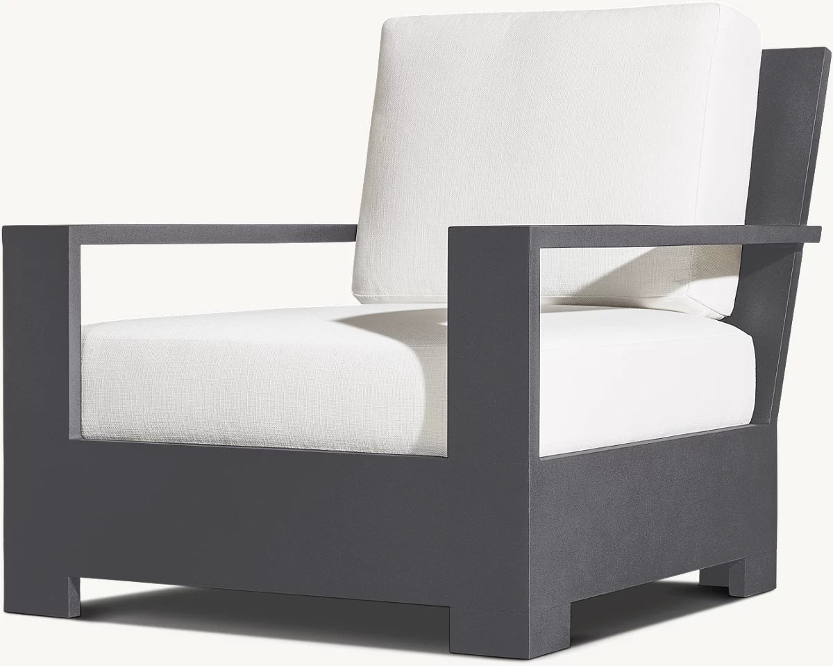 FAUTEUIL DE SALON – LIPARI ALUMINIUM