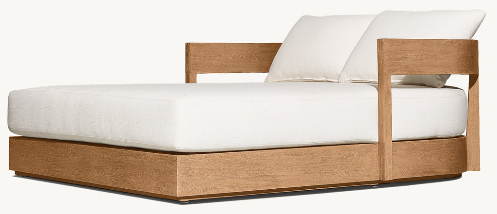 LIT DE JOUR EN TECK - LUMINA