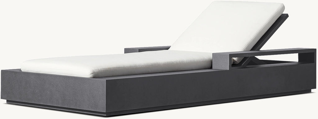 CHAISE LONGUE RÉGLABLE - RAVELLO ALUMINIUM