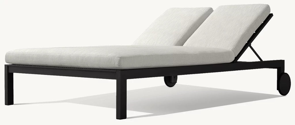 CHAISE LONGUE DOUBLE - PANTELLERIA ALUMINIUM