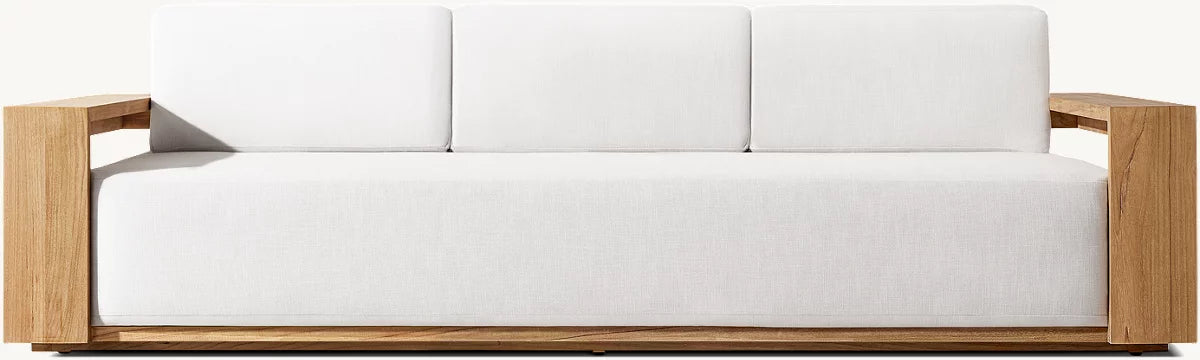 CANAPÉ EN TECK - SORRANTO