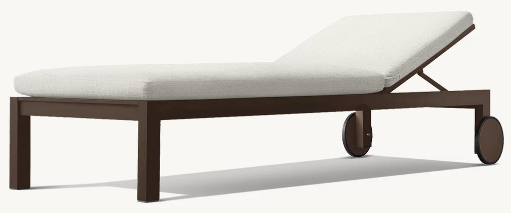 CHAISE LONGUE RÉGLABLE - PANTELLERIA ALUMINIUM