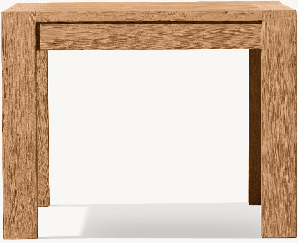 TABLE D'APPOINT CARRÉE EN TECK - SANTORIN