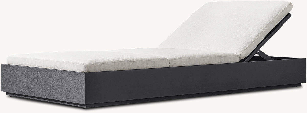 CHAISE LONGUE - RAVELLO ALUMINIUM