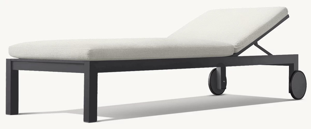 CHAISE LONGUE RÉGLABLE - PANTELLERIA ALUMINIUM