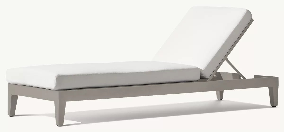 CHAISE LONGUE RÉGLABLE - FORMENTERA ALUMINIUM
