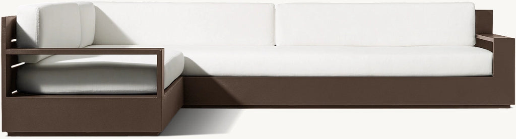 CANAPÉ EN L GAUCHE - RAVELLO ALUMINIUM