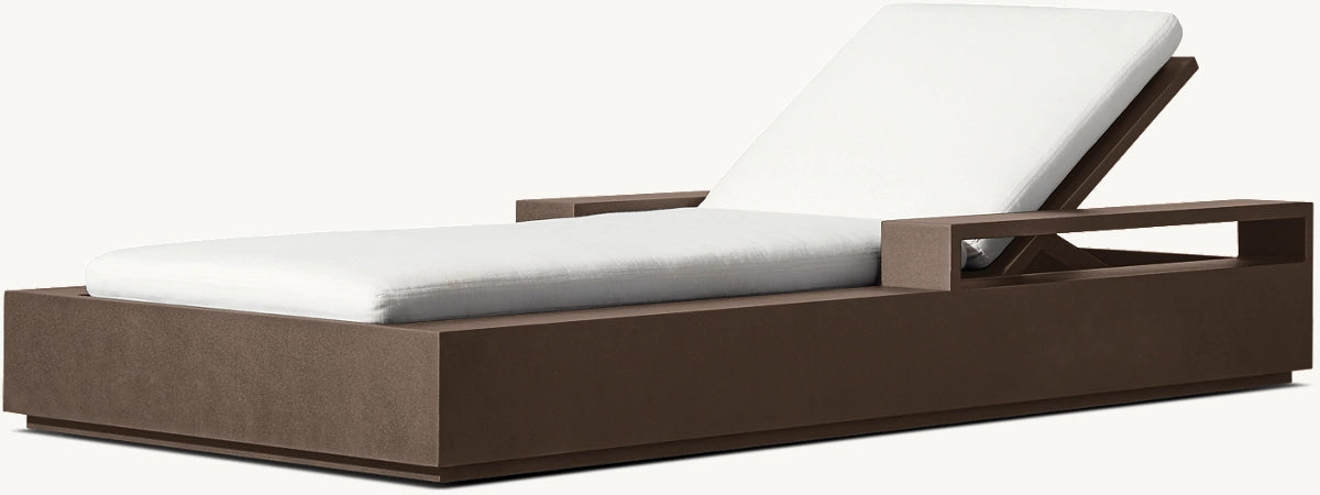 CHAISE LONGUE RÉGLABLE - RAVELLO ALUMINIUM