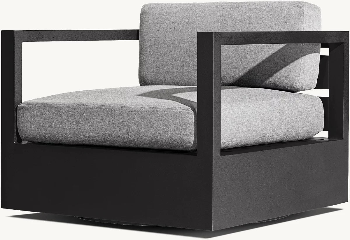 FAUTEUIL PIVOTANT - PANTELLERIA ALUMINIUM