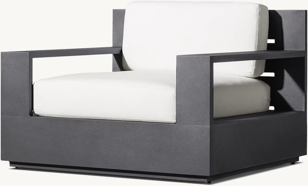 FAUTEUIL LOUNGE - RAVELLO ALUMINIUM