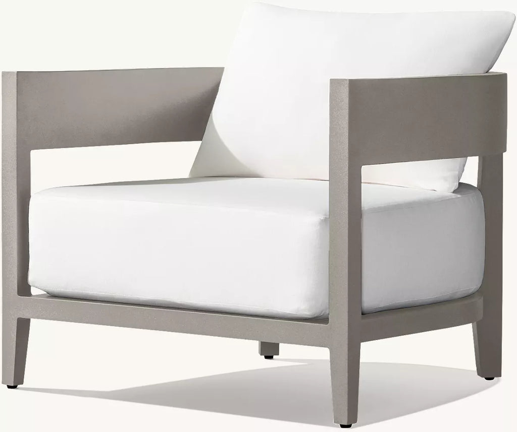 FAUTEUIL DE SALON - FORMENTERA ALUMINIUM