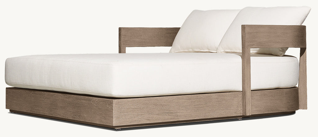 LIT DE JOUR EN TECK - LUMINA