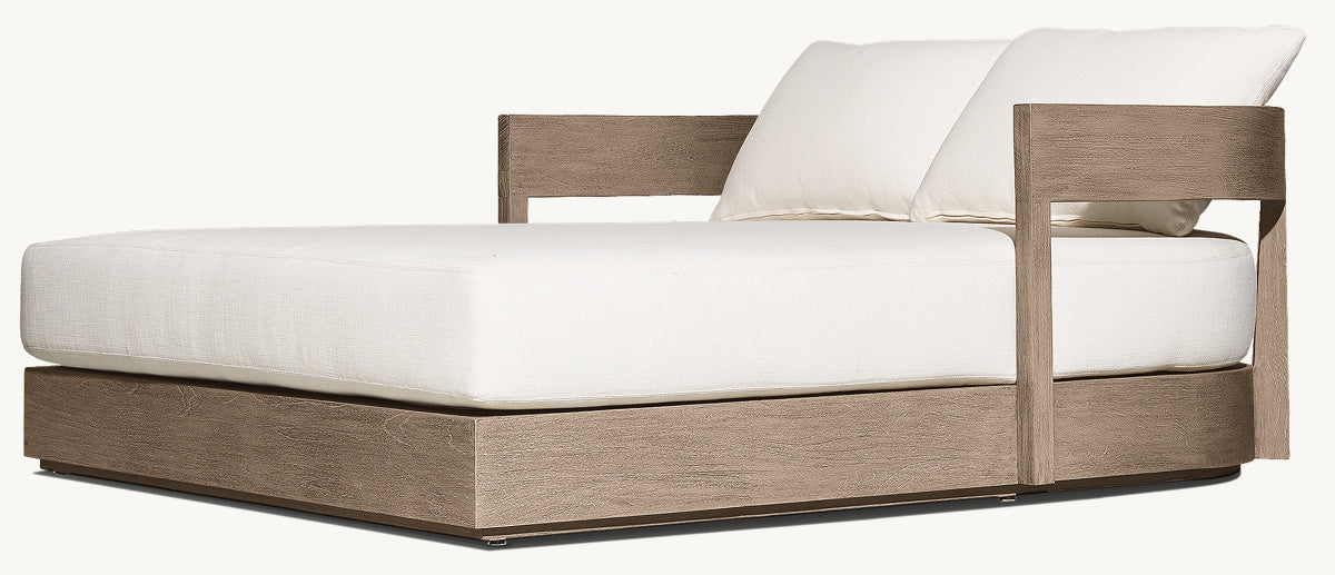 LIT DE JOUR EN TECK - LUMINA