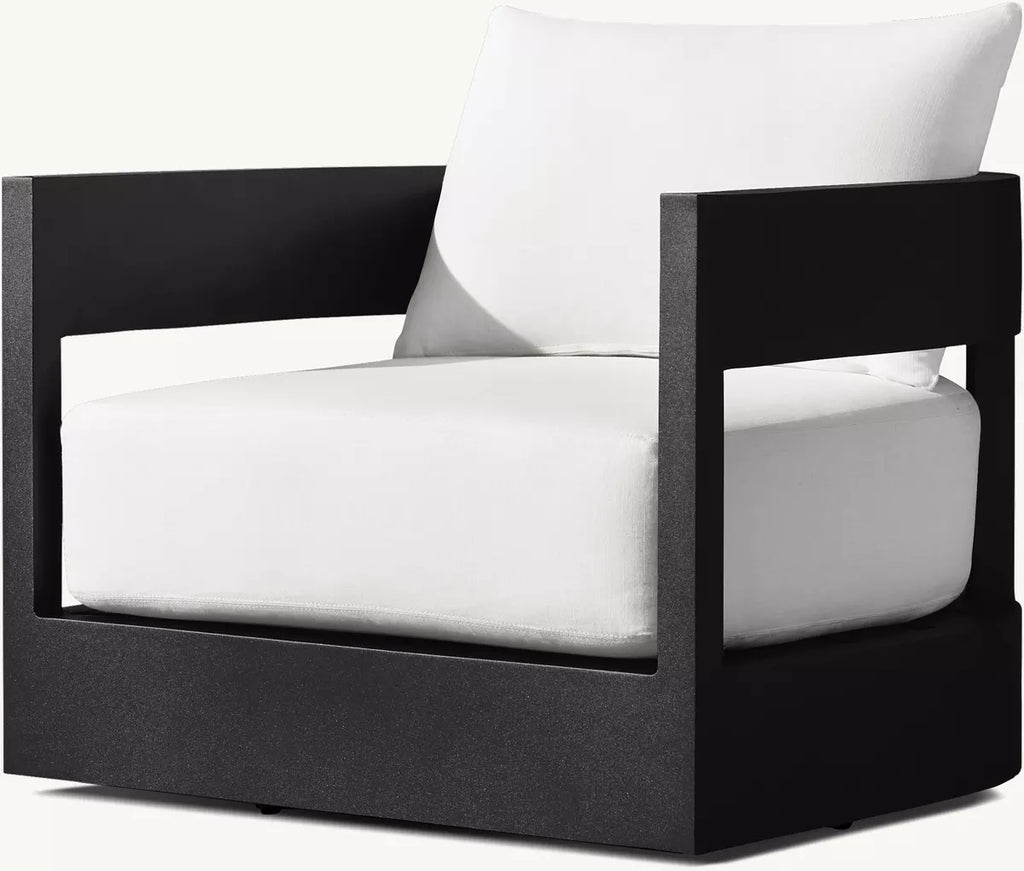 FAUTEUIL PIVOTANT - FORMENTERA ALUMINIUM