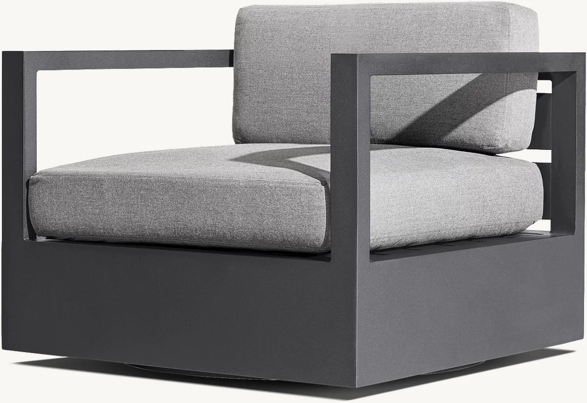 FAUTEUIL PIVOTANT - PANTELLERIA ALUMINIUM