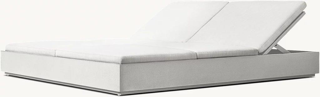 CHAISE LONGUE DOUBLE - RAVELLO ALUMINIUM