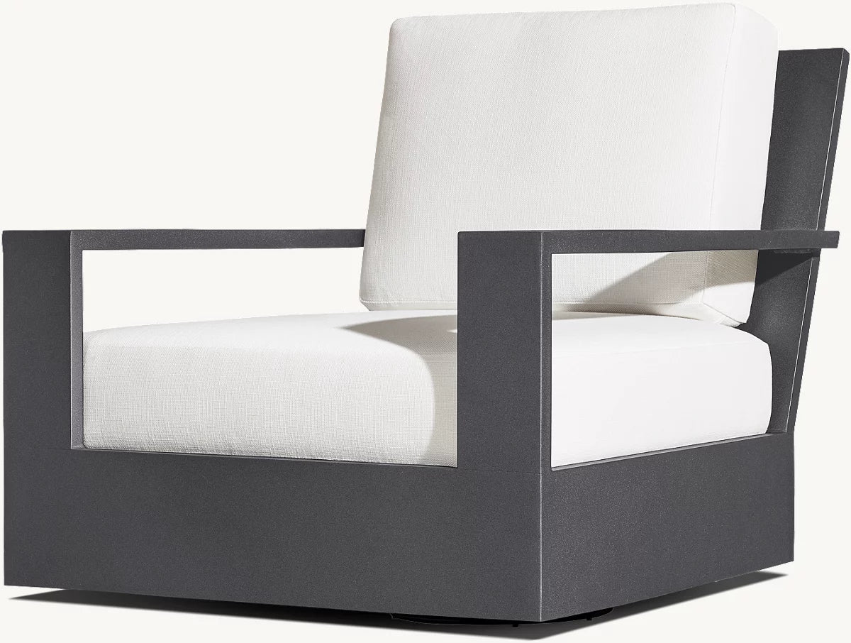 FAUTEUIL PIVOTANT – LIPARI ALUMINIUM