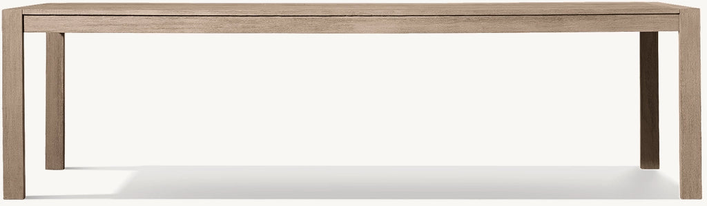 TABLE À MANGER RECTANGULAIRE EN TECK - SANTORIN