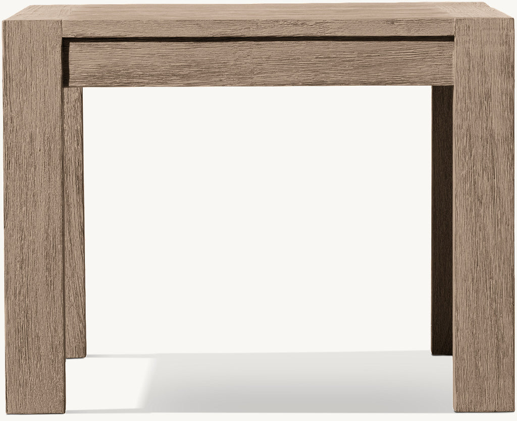 TABLE D'APPOINT CARRÉE EN TECK - SANTORIN