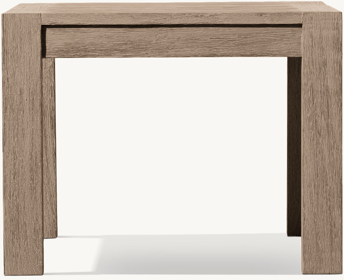 TABLE D'APPOINT CARRÉE EN TECK - SANTORIN