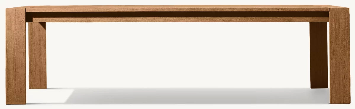 TABLE DE SALLE À MANGER RECTANGULAIRE EN TECK - RAVELLO