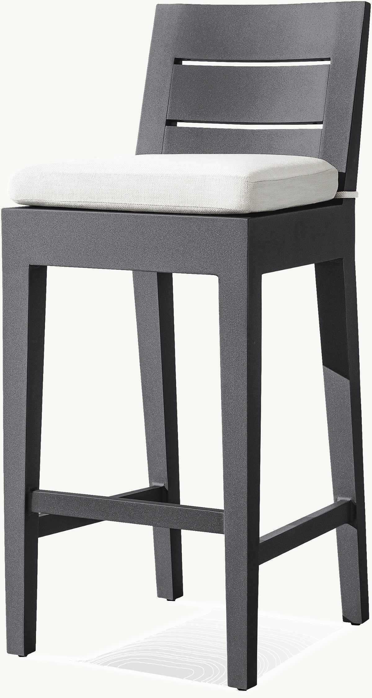 TABOURET DE BAR ET DE COMPTOIR – LIPARI ALUMINIUM