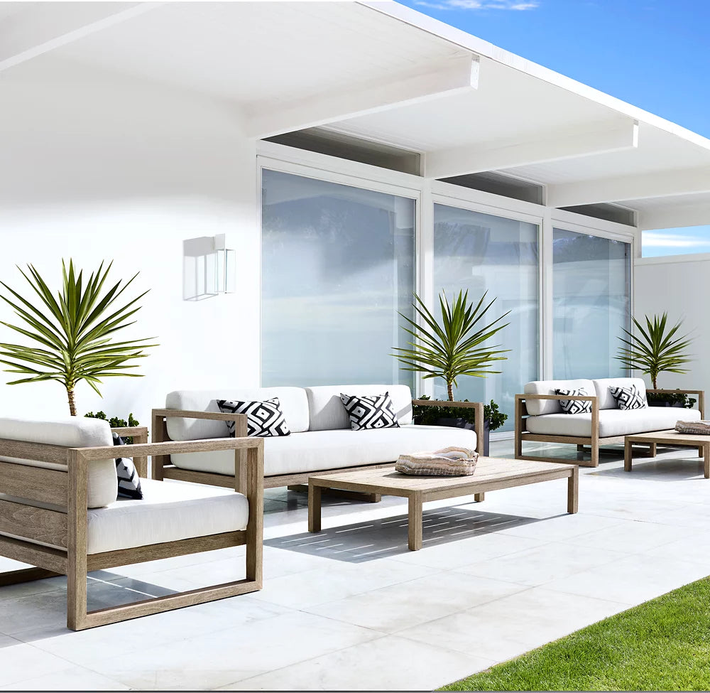 CANAPÉ EN TECK - SANTORIN