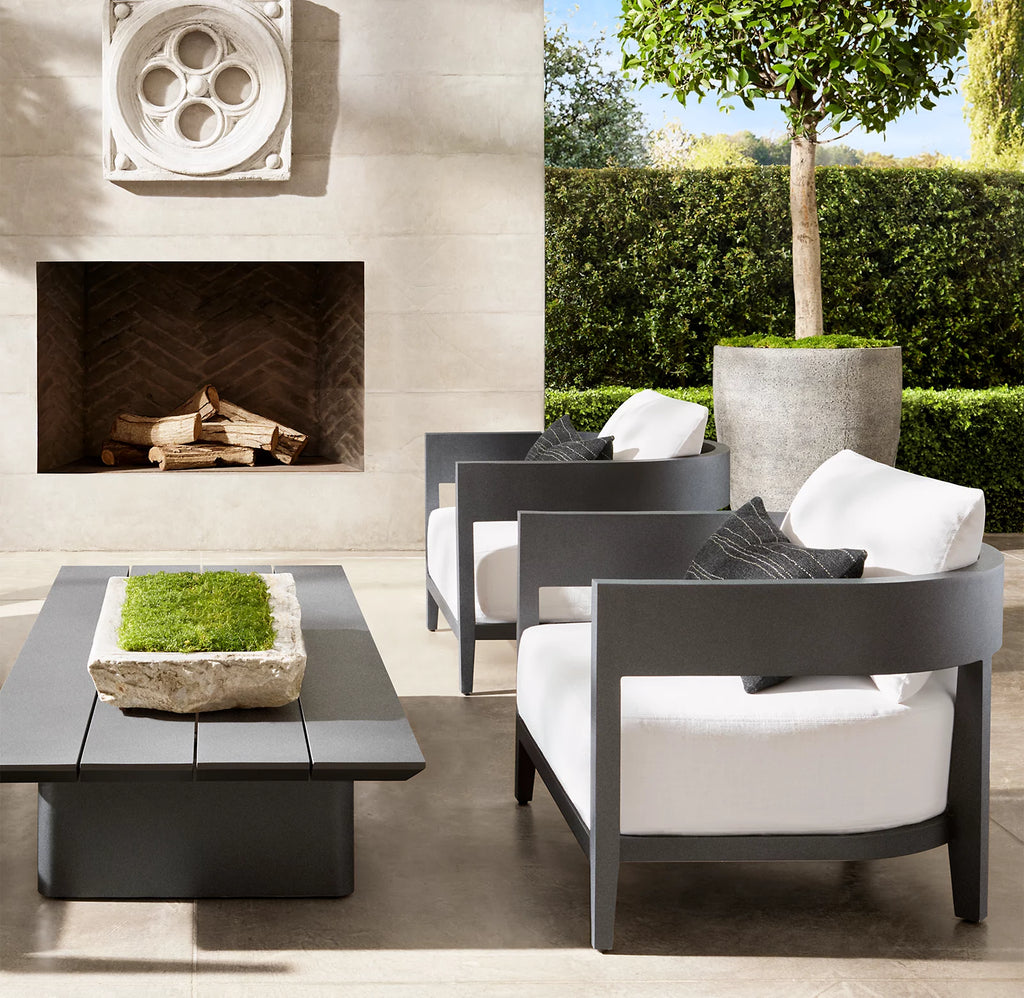 FAUTEUIL DE SALON - FORMENTERA ALUMINIUM