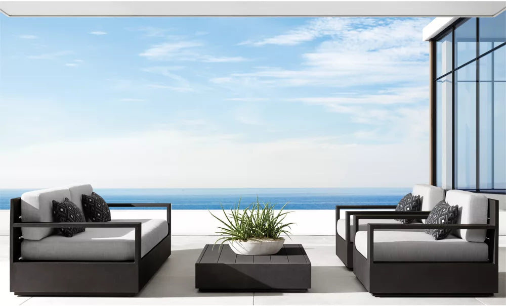 FAUTEUIL LOUNGE - RAVELLO ALUMINIUM