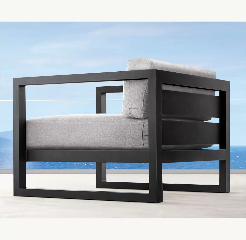 FAUTEUIL LOUNGE - PANTELLERIA ALUMINIUM