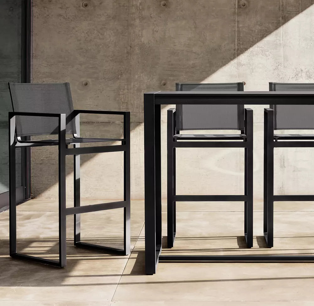 TABOURET DE BAR ET DE COMPTOIR – PANTELLERIA ALUMINIUM