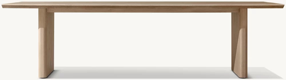 TABLE DE SALLE À MANGER RECTANGULAIRE EN TECK - LUMINA