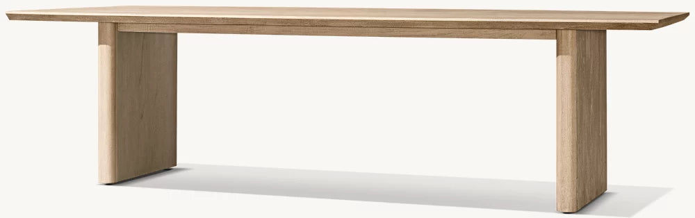 TABLE DE SALLE À MANGER RECTANGULAIRE EN TECK - LUMINA