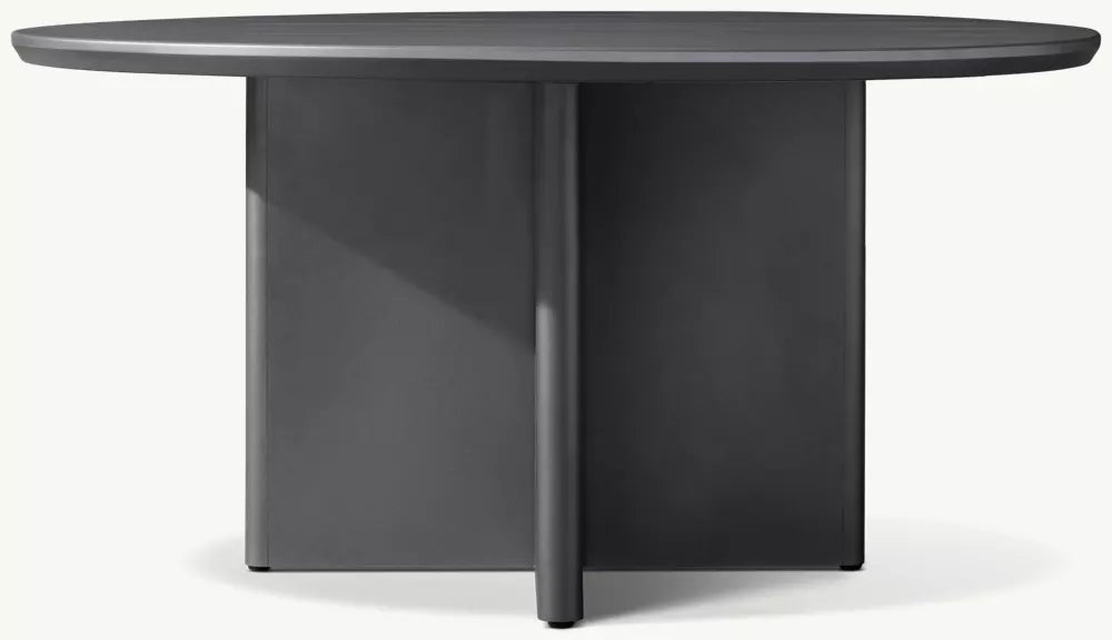 TABLE DE SALLE À MANGER RONDE - FORMENTERA ALUMINIUM