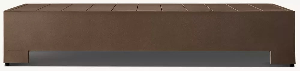 TABLE BASSE RECTANGULAIRE – LIPARI ALUMINIUM