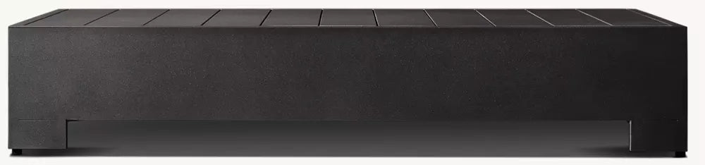 TABLE BASSE RECTANGULAIRE – LIPARI ALUMINIUM