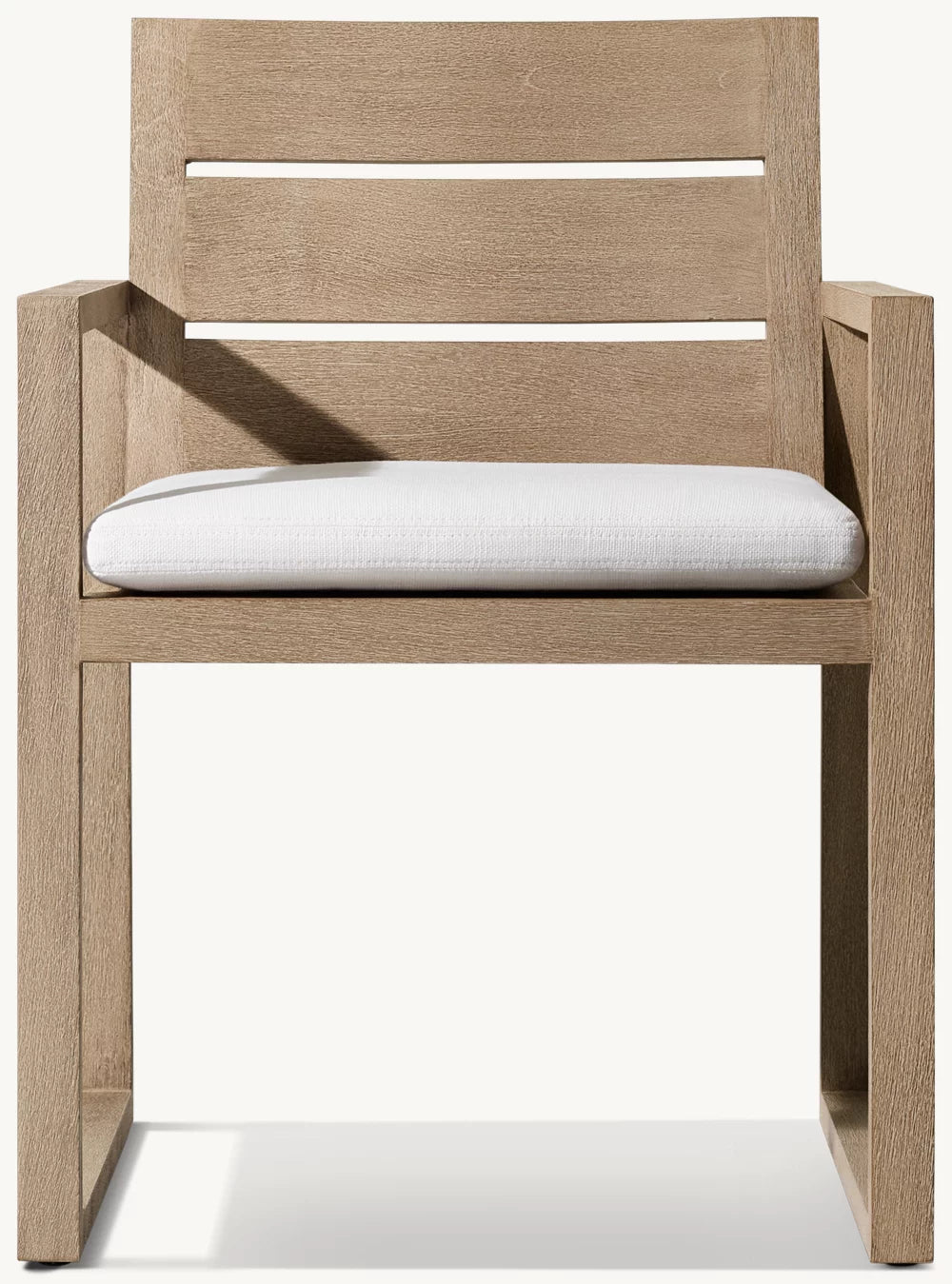 FAUTEUIL DE SALLE À MANGER EN TECK - SANTORIN