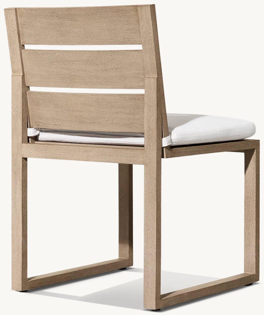 CHAÎSE DE SALLE À MANGER EN TECK - SANTORIN