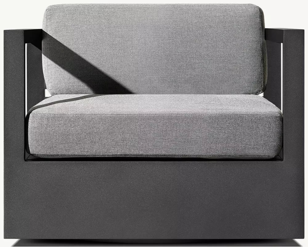 FAUTEUIL PIVOTANT - PANTELLERIA ALUMINIUM