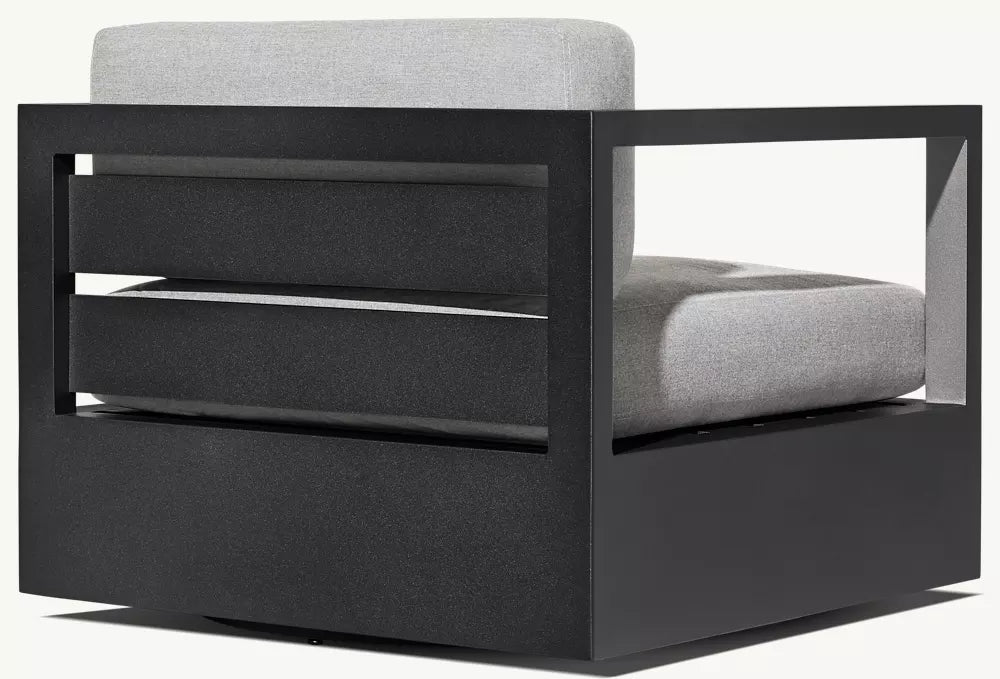 FAUTEUIL PIVOTANT - PANTELLERIA ALUMINIUM