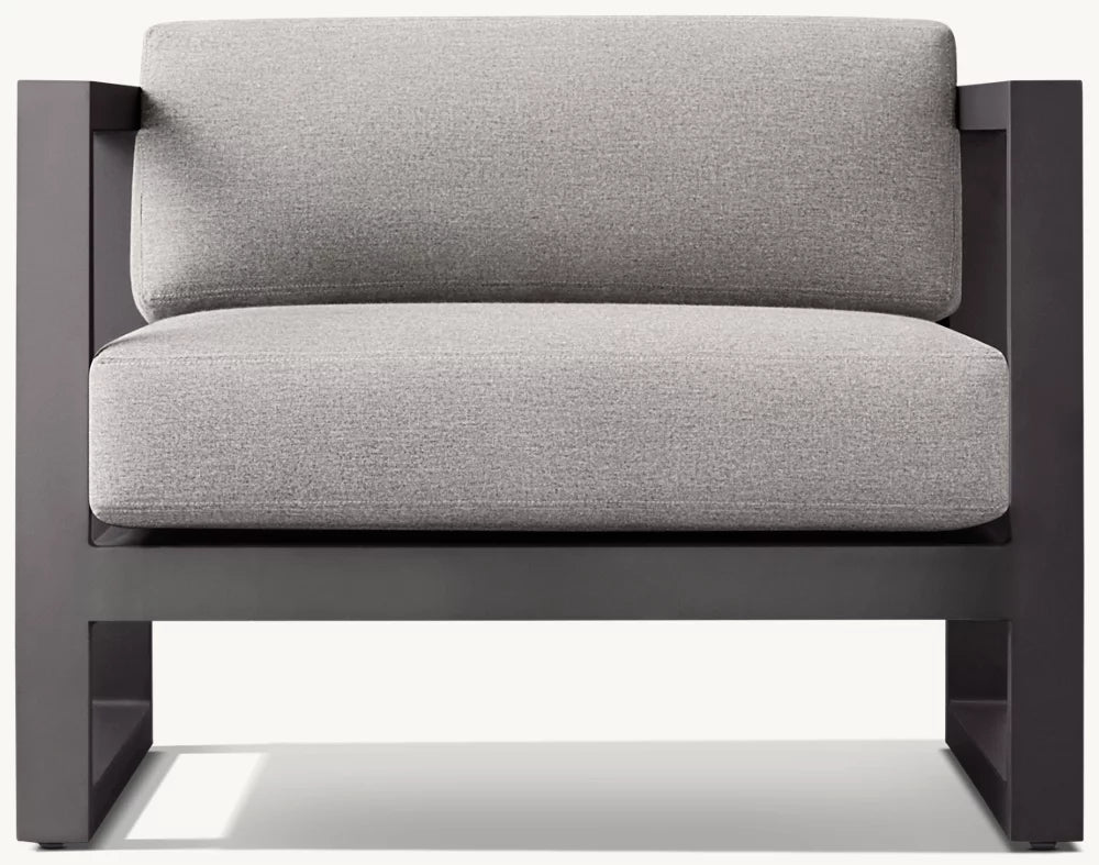 FAUTEUIL LOUNGE - PANTELLERIA ALUMINIUM