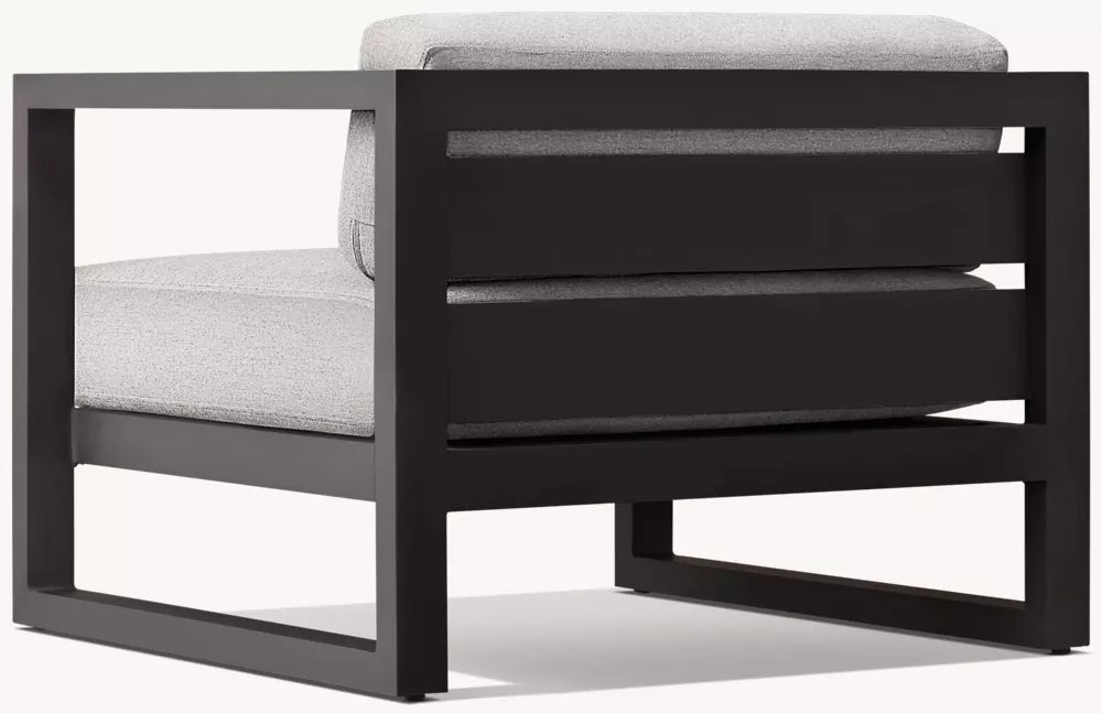 FAUTEUIL LOUNGE - PANTELLERIA ALUMINIUM