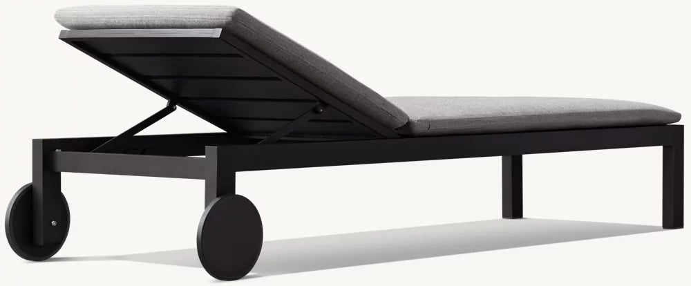 CHAISE LONGUE RÉGLABLE - PANTELLERIA ALUMINIUM
