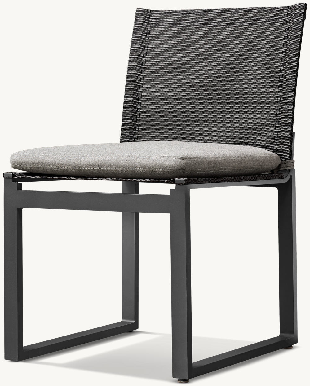 CHAISE DE SALLE À MANGER -  PANTELLERIA ALUMINIUM