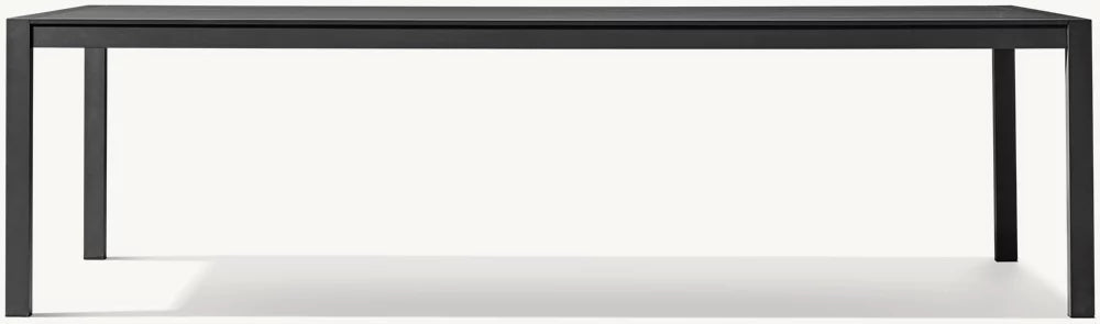 TABLE DE SALLE À MANGER RECTANGULAIRE – PANTELLERIA ALUMINIUM